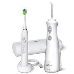 Sensonic™ Electric Toothbrush and Cordless Pearl Water Flosser Combo