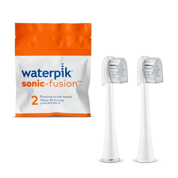 Waterpik™ Sonic-Fusion™ Compact Replacement Flossing Brush Heads - White