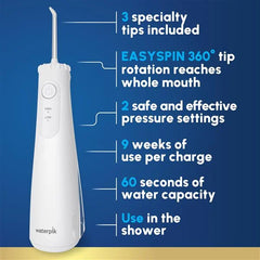 White Cordless Plus 5000 Water Flosser